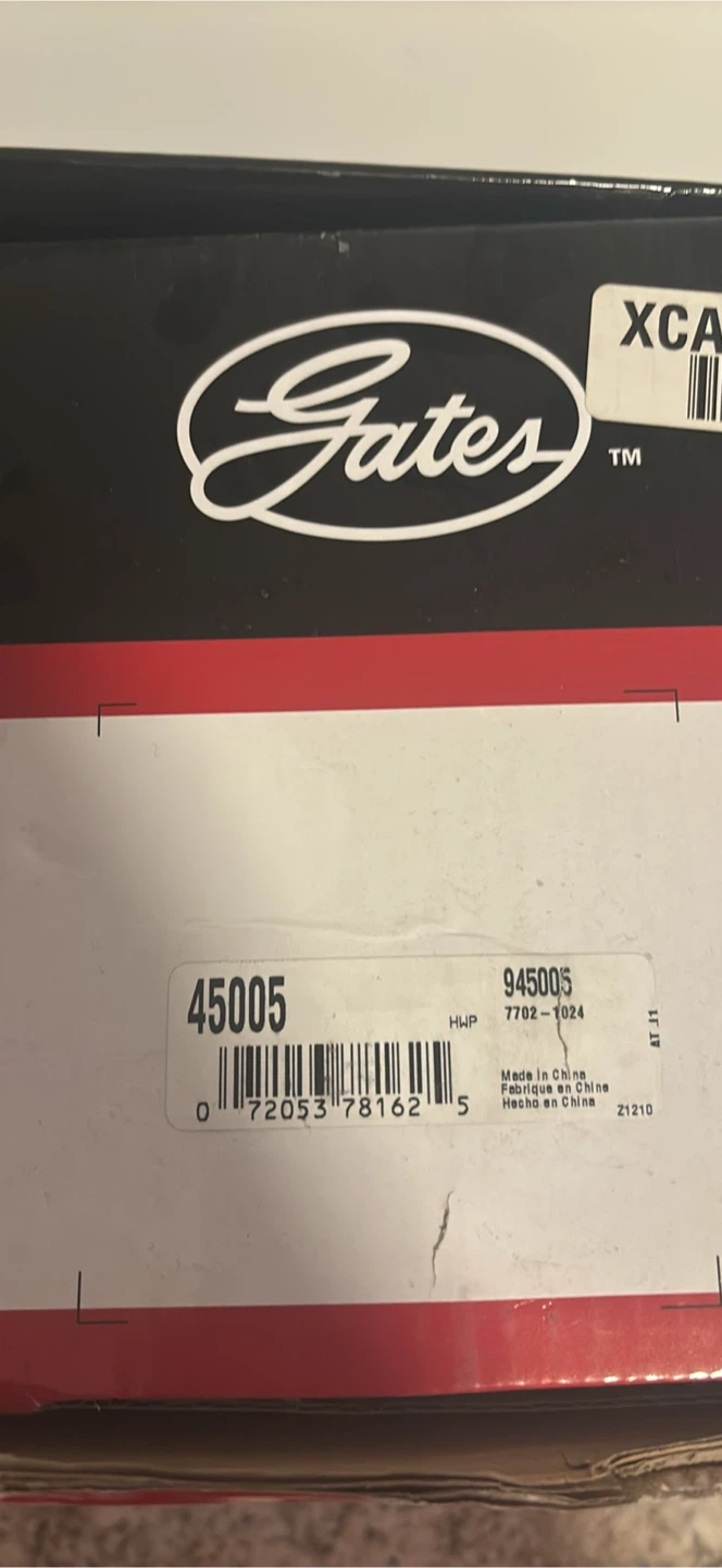 Gates Water Pump 45005
