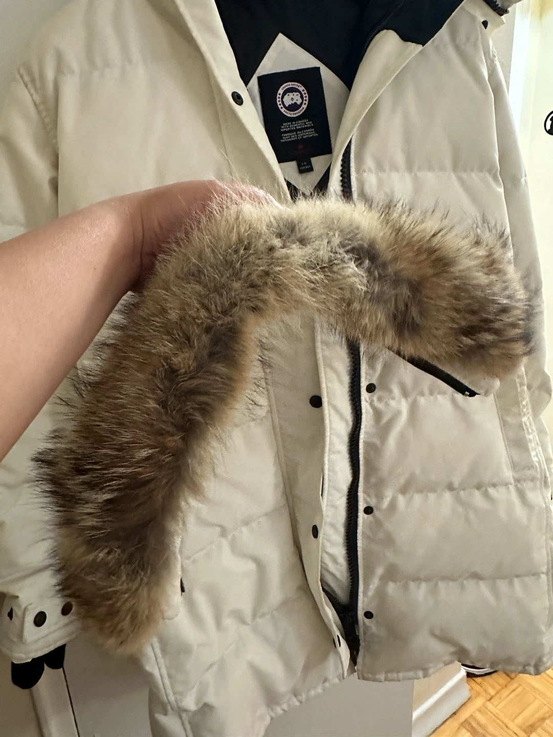 Authentic Canada Goose Shelburne Parka - White - Large (LG) - photo 5
