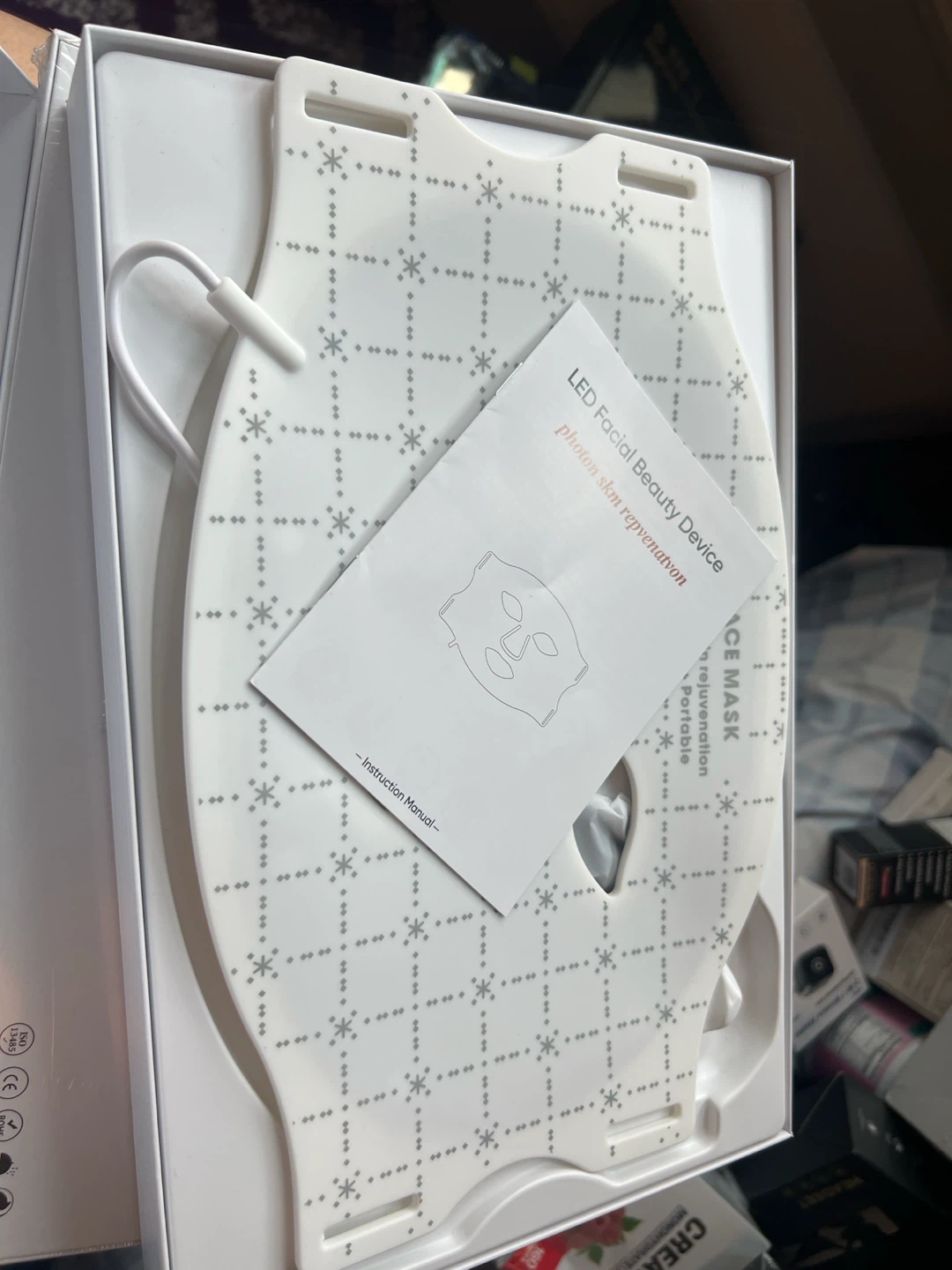 LED Facial Beauty Device - Photon Skin Rejuvenation Mask