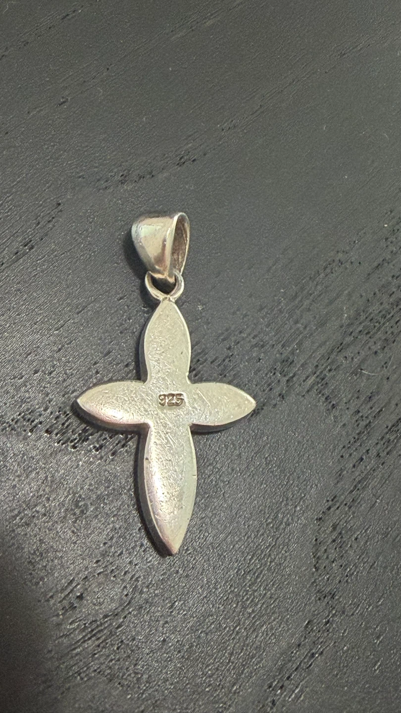Sterling Silver Cross Pendant - photo 2