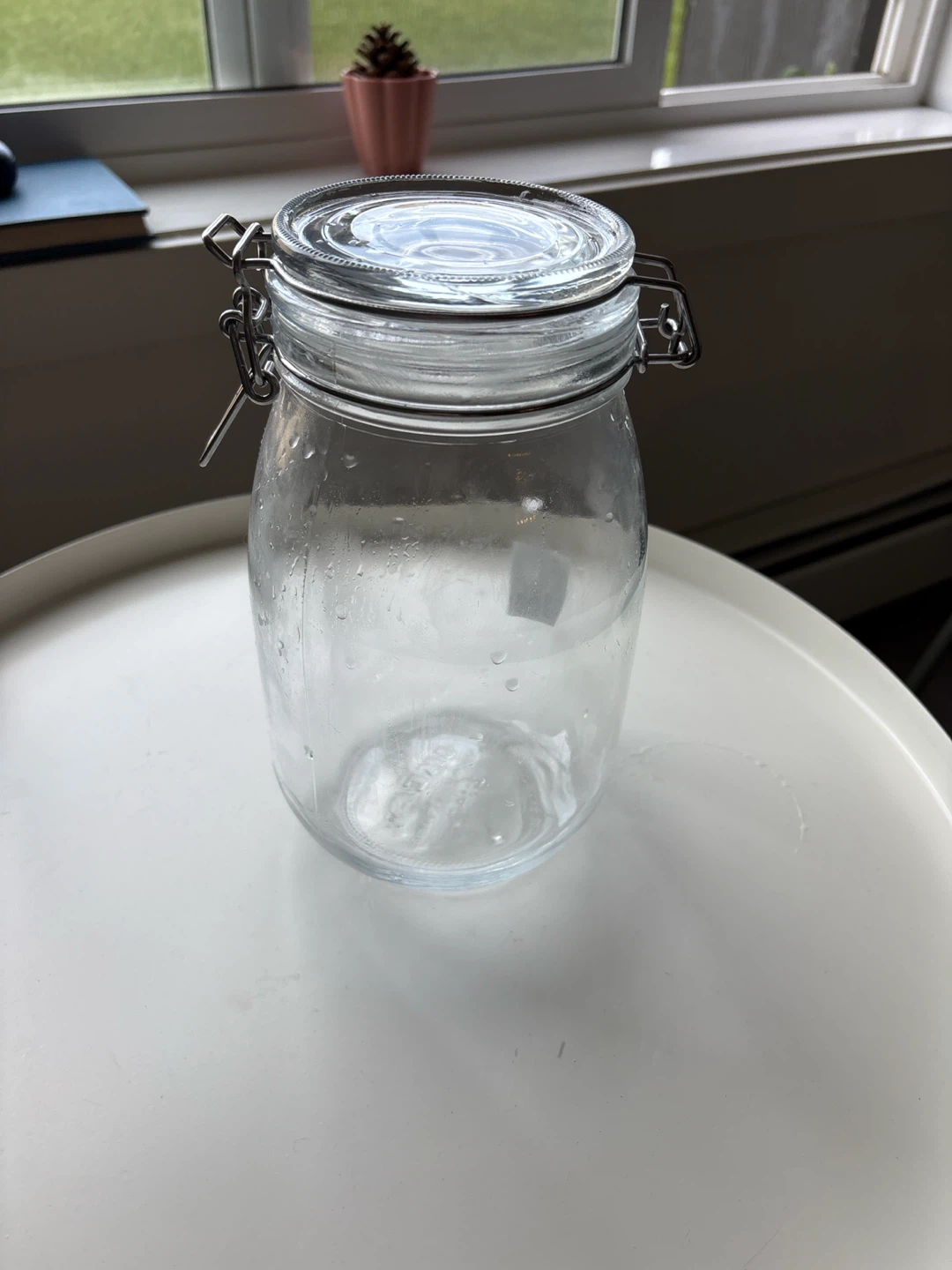 Glass Jar with Clamp Lid - photo 2