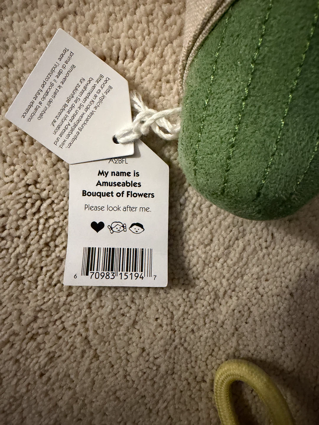 BNWT Jellycat Amuseables Bouquet of Flowers Plush Toy - photo 2