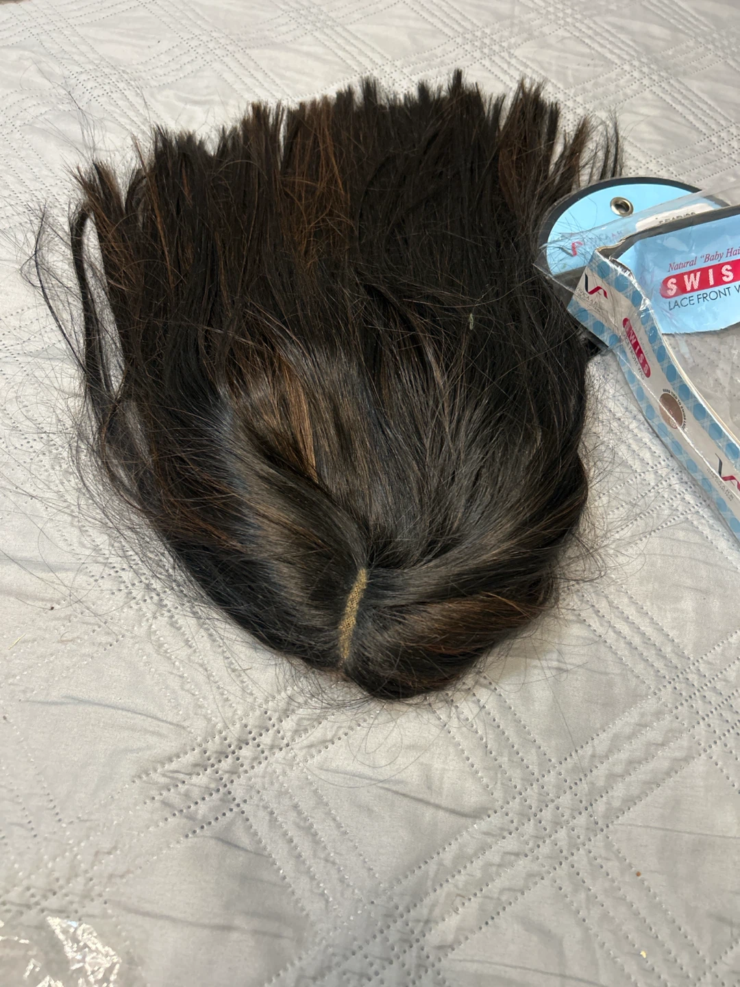 20” Dark brown and ombré wig