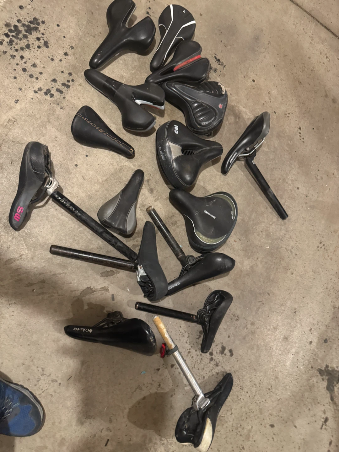 Bike Seats $10 each. Posts $5 extra