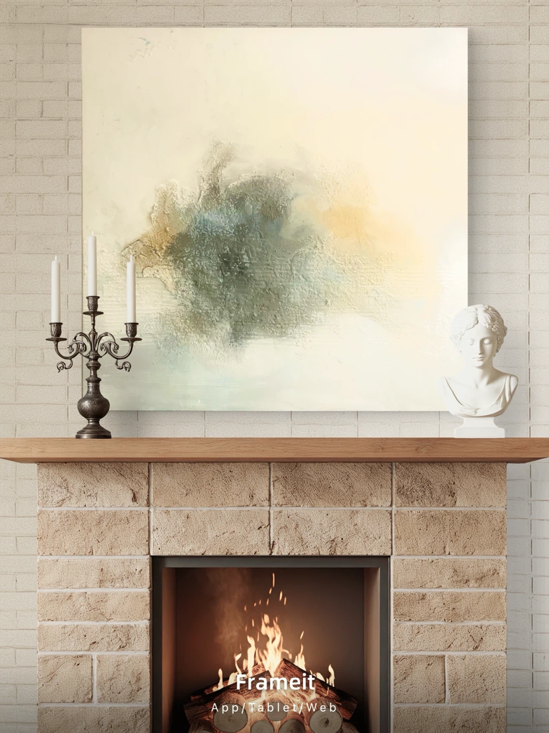 Large Textured Abstract Art - photo 4