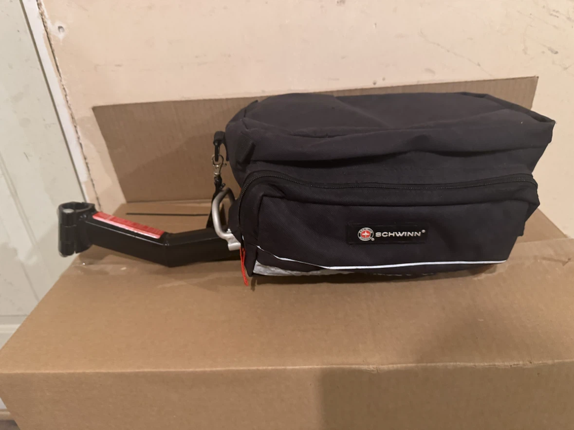 Bike Bag with Rear Carrier. Mounts on Seat post