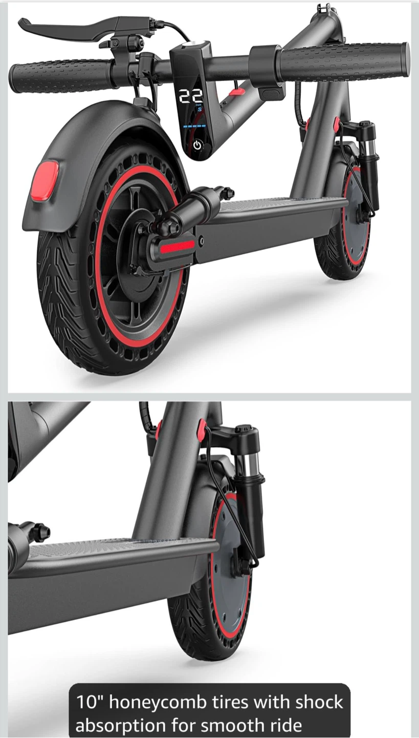 Maxshot Electric Scooter - 500W Motor, 22 Mph - photo 3