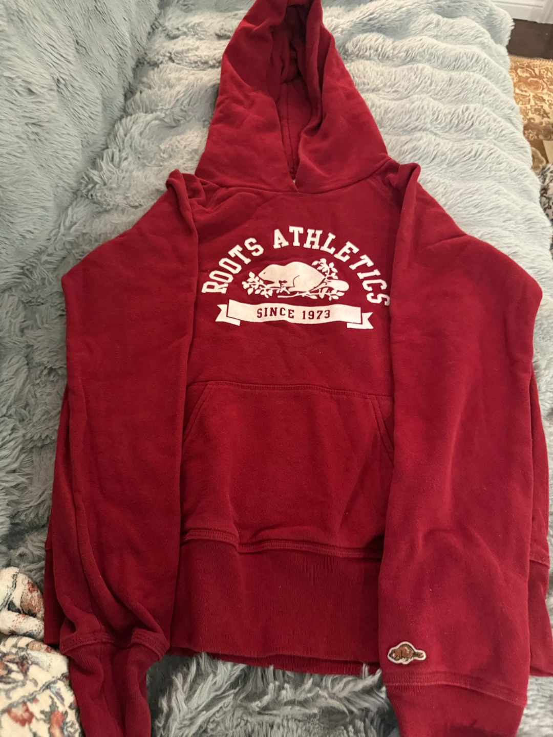 Roots Athletics Red Hoodie
