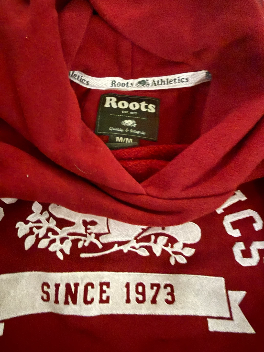 Roots Athletics Red Hoodie - photo 2
