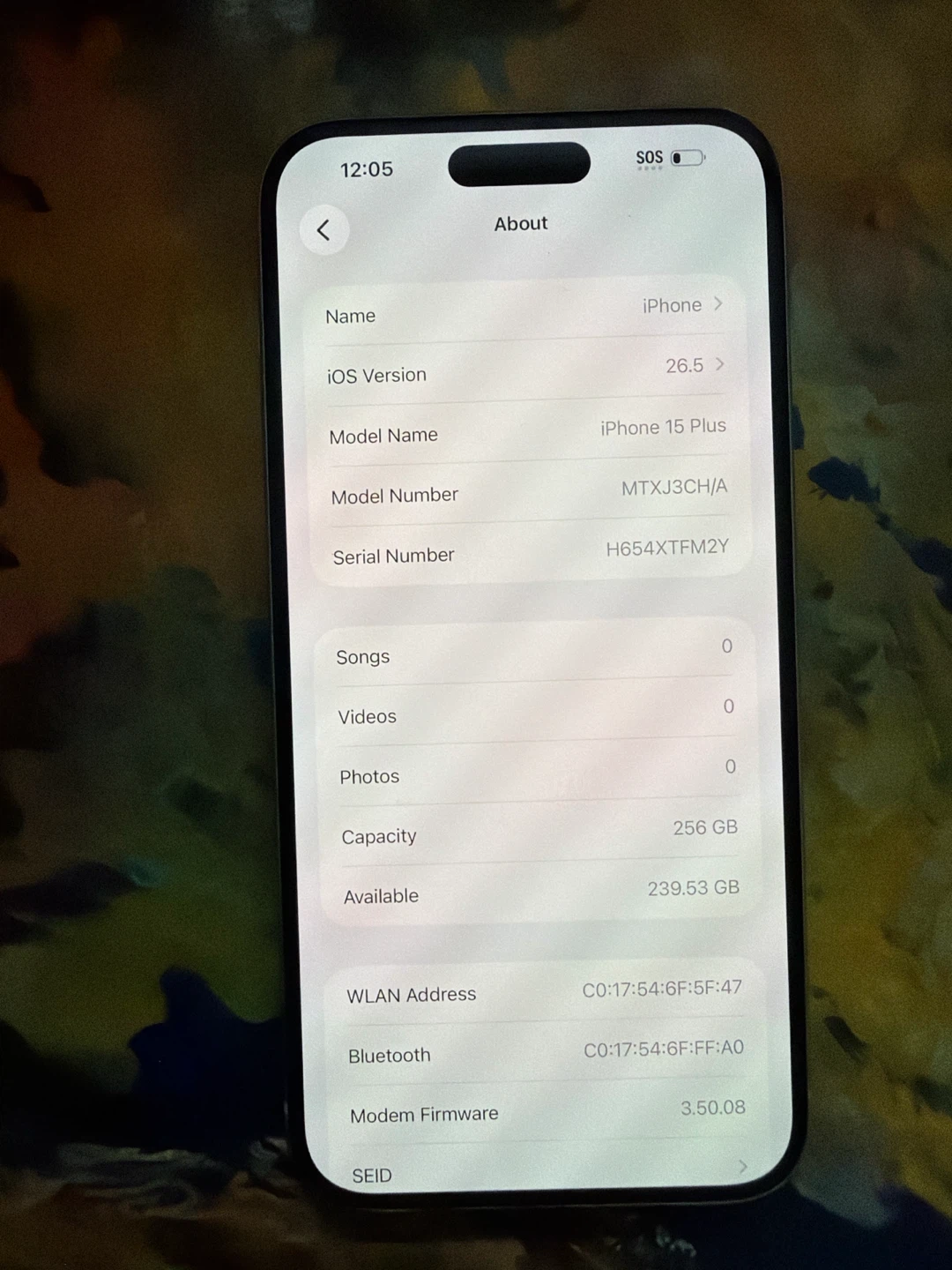 Apple iPhone 15 Plus - 256GB