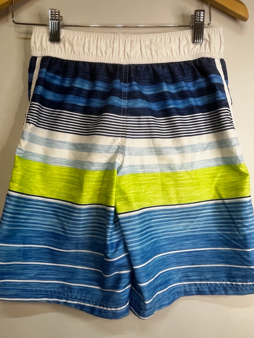 Striped Swim Trunks - Size 7-8 - photo 3