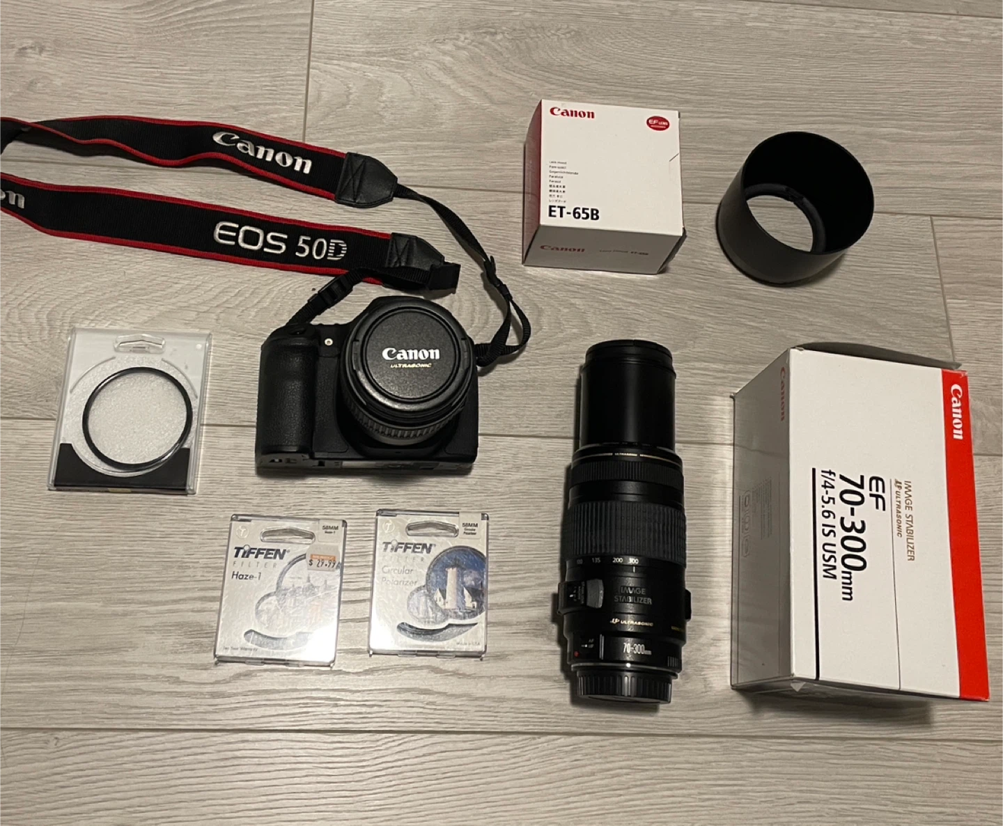 Canon EOS 50D Digital Camera with Canon EF 70-300mm Lens