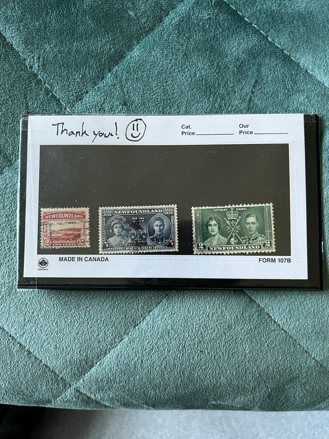 Vintage Newfoundland Stamp Collection