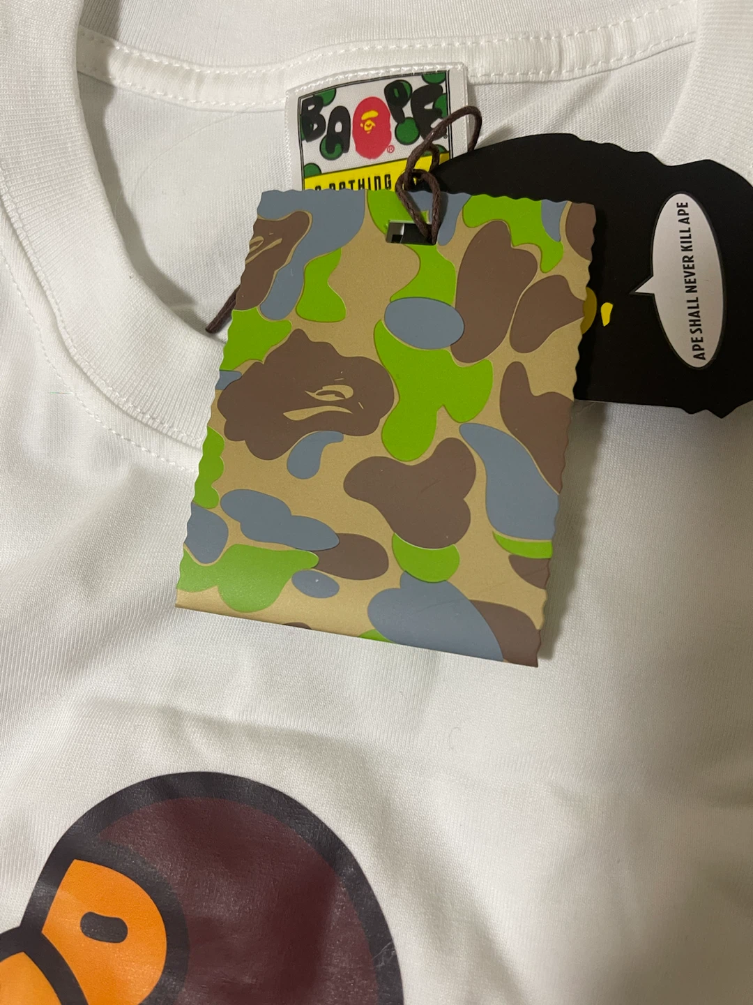 A Bathing Ape BAPE Camo Ape Head T-Shirt - photo 3