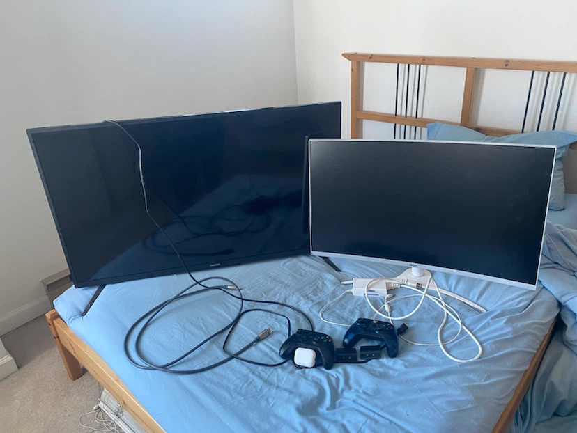 Toshiba 4K TV and Acer Gaming Monitor Bundle