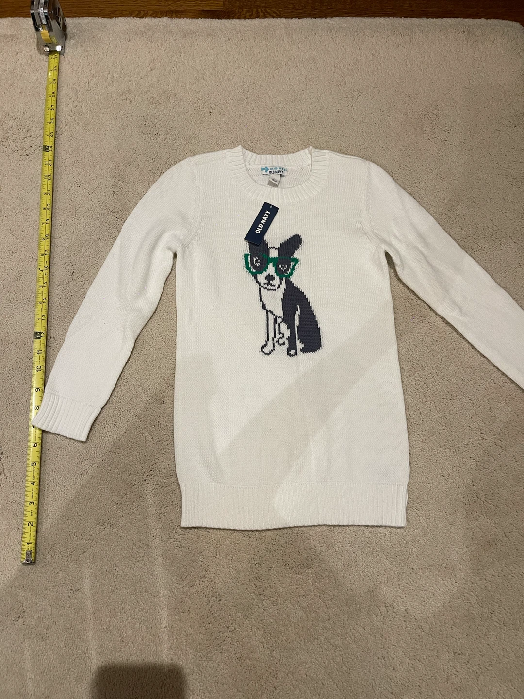 Old Navy Dog Sweater S/P (6-7)