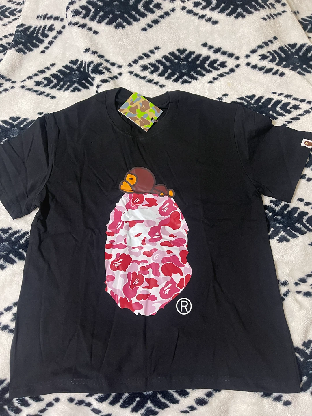 A Bathing Ape BAPE Camo Ape Head T-Shirt
