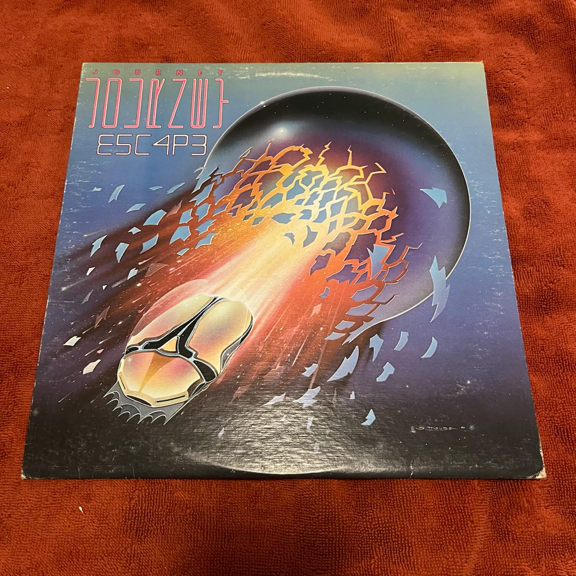 Journey Escape Vinyl Record