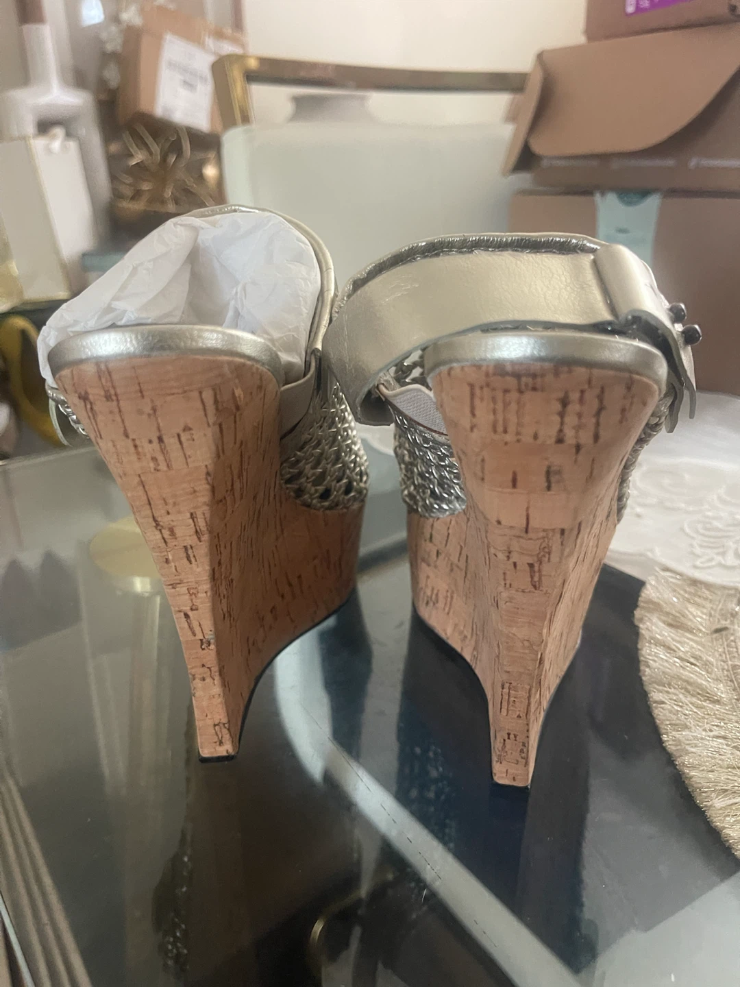 Rock & Republic Wedge Sandals - photo 4