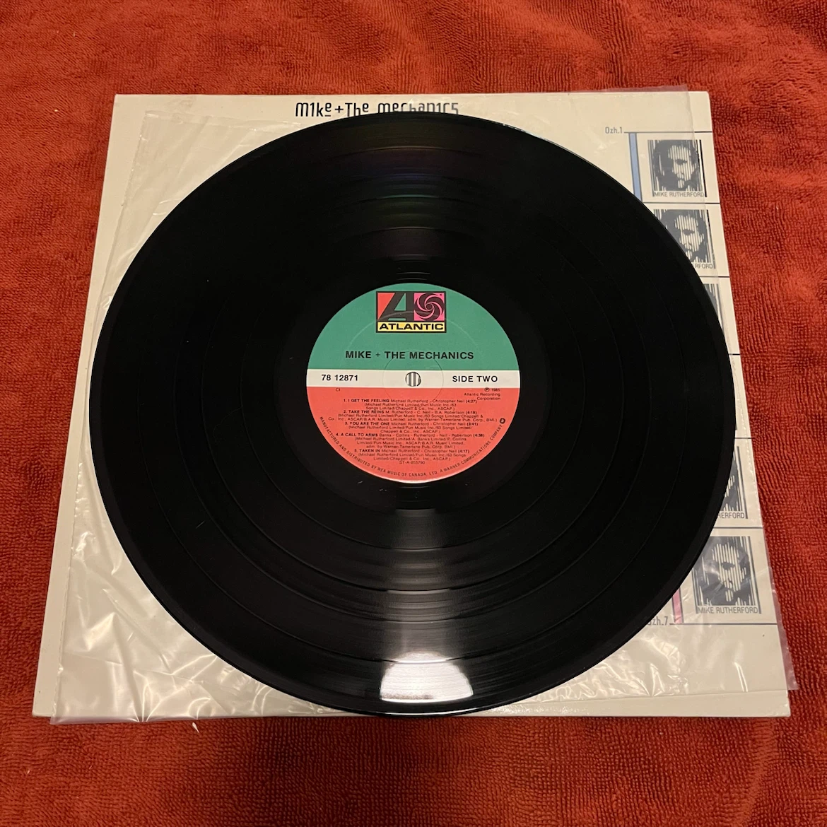 Mike + The Mechanics Vinyl Record - photo 2