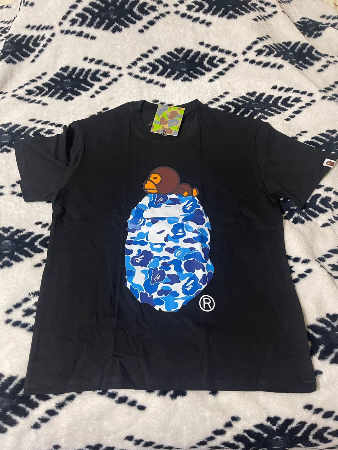 A Bathing Ape BAPE Shark Graphic T-Shirt