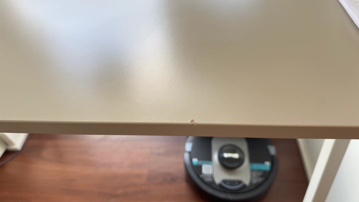 IKEA Desk - gray w white legs - photo 3
