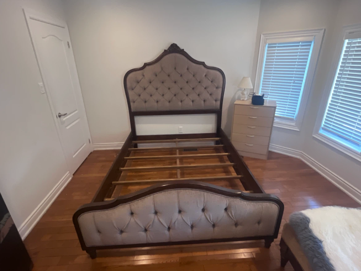 Tufted Upholstered Bed Frame - photo 2