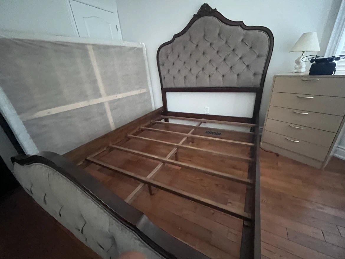 Tufted Upholstered Bed Frame - photo 5