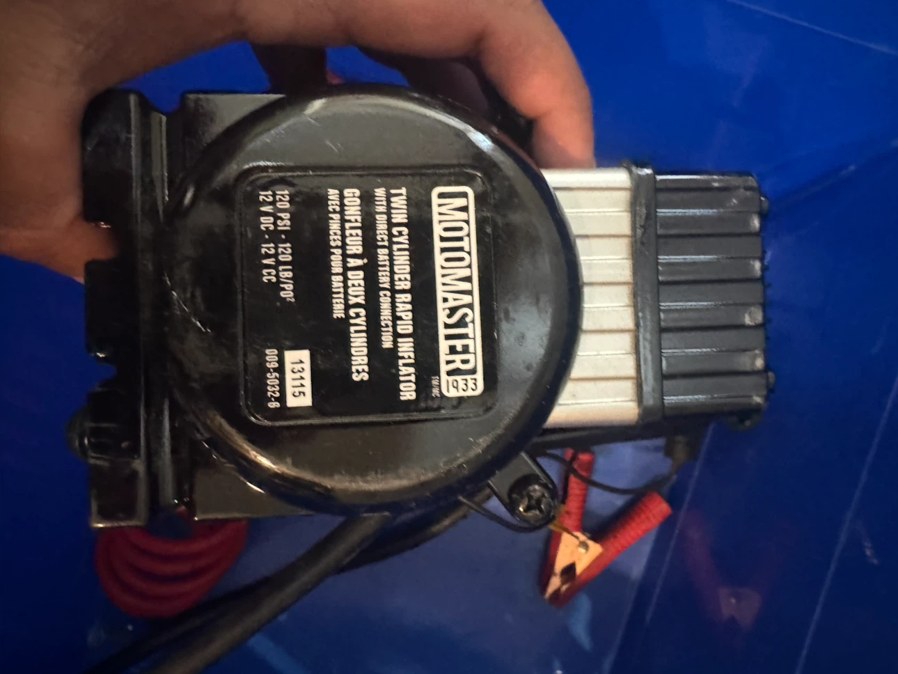 Motomaster Twin Cylinder Rapid Inflator - photo 2