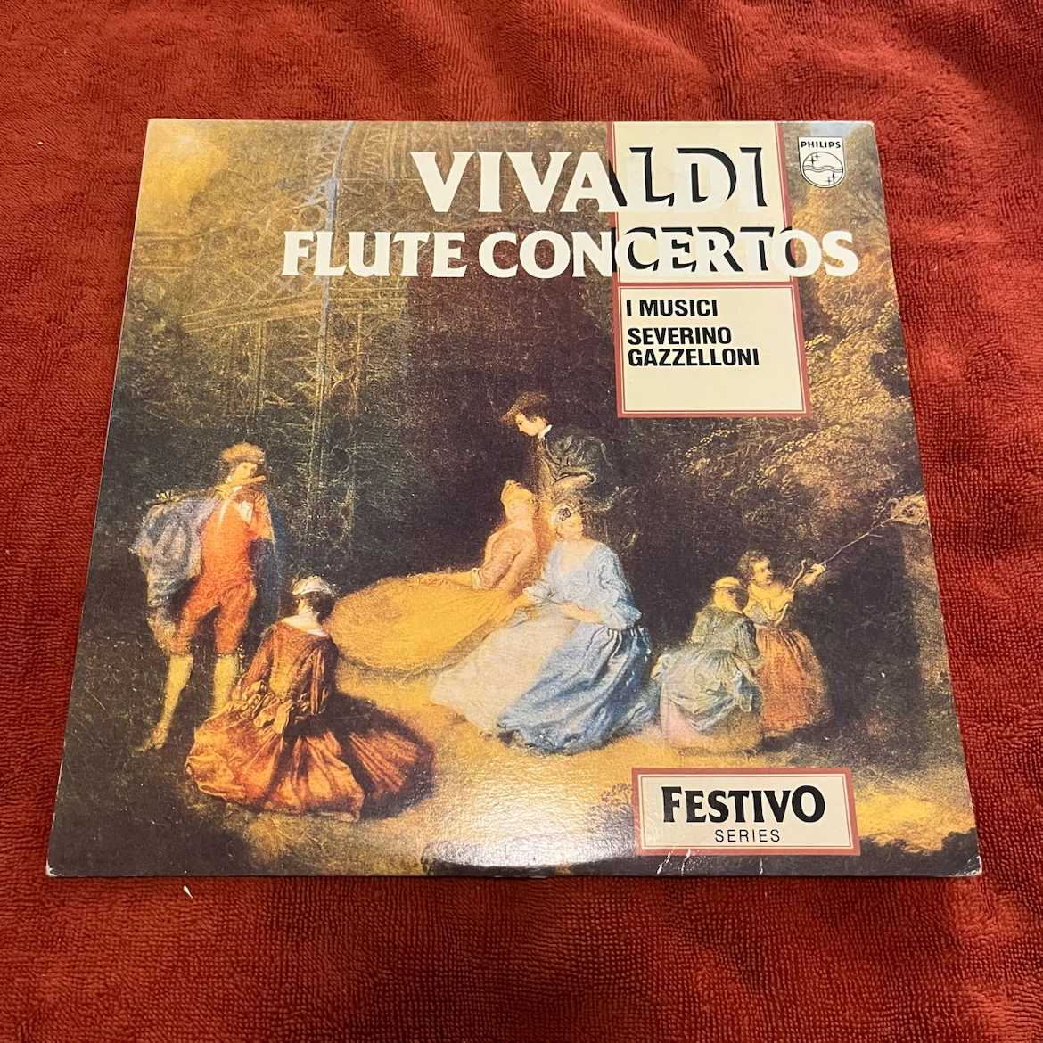 Vivaldi Flute Concertos Vinyl Record