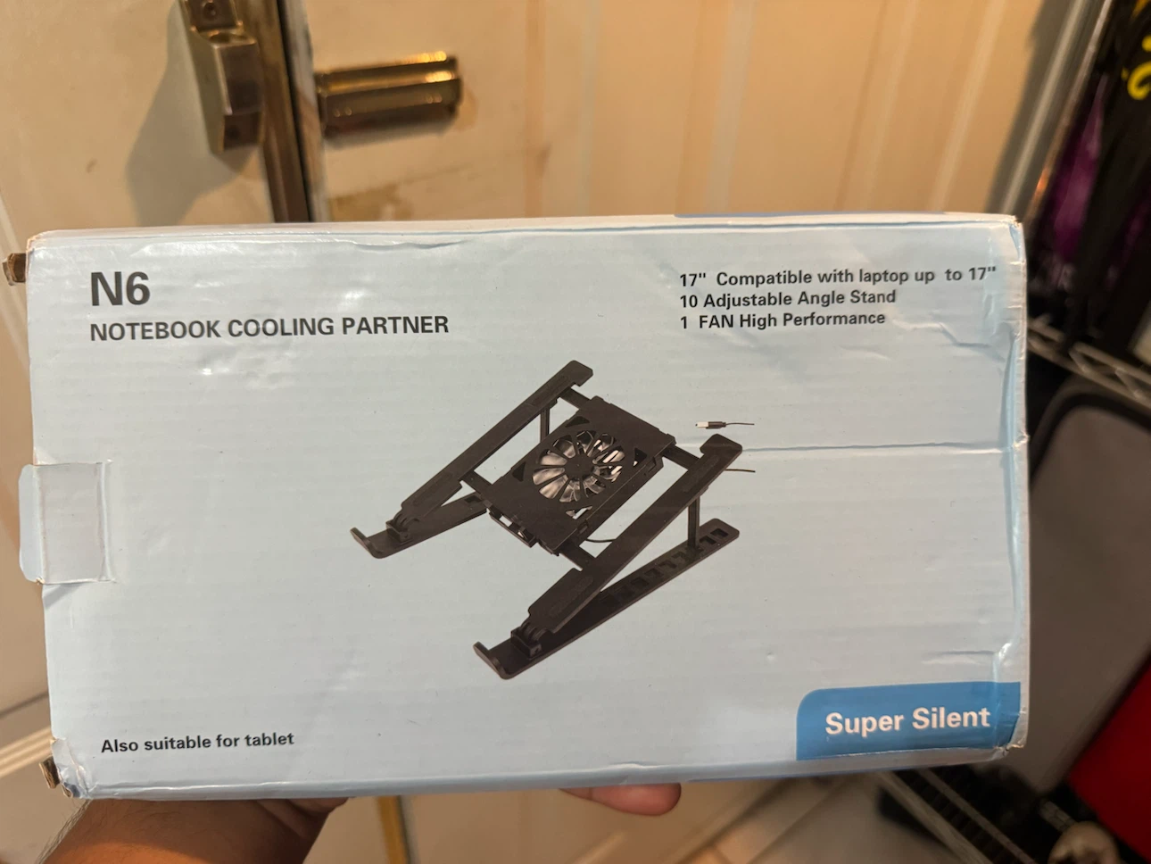 N6 Notebook Cooling Partner Laptop Stand