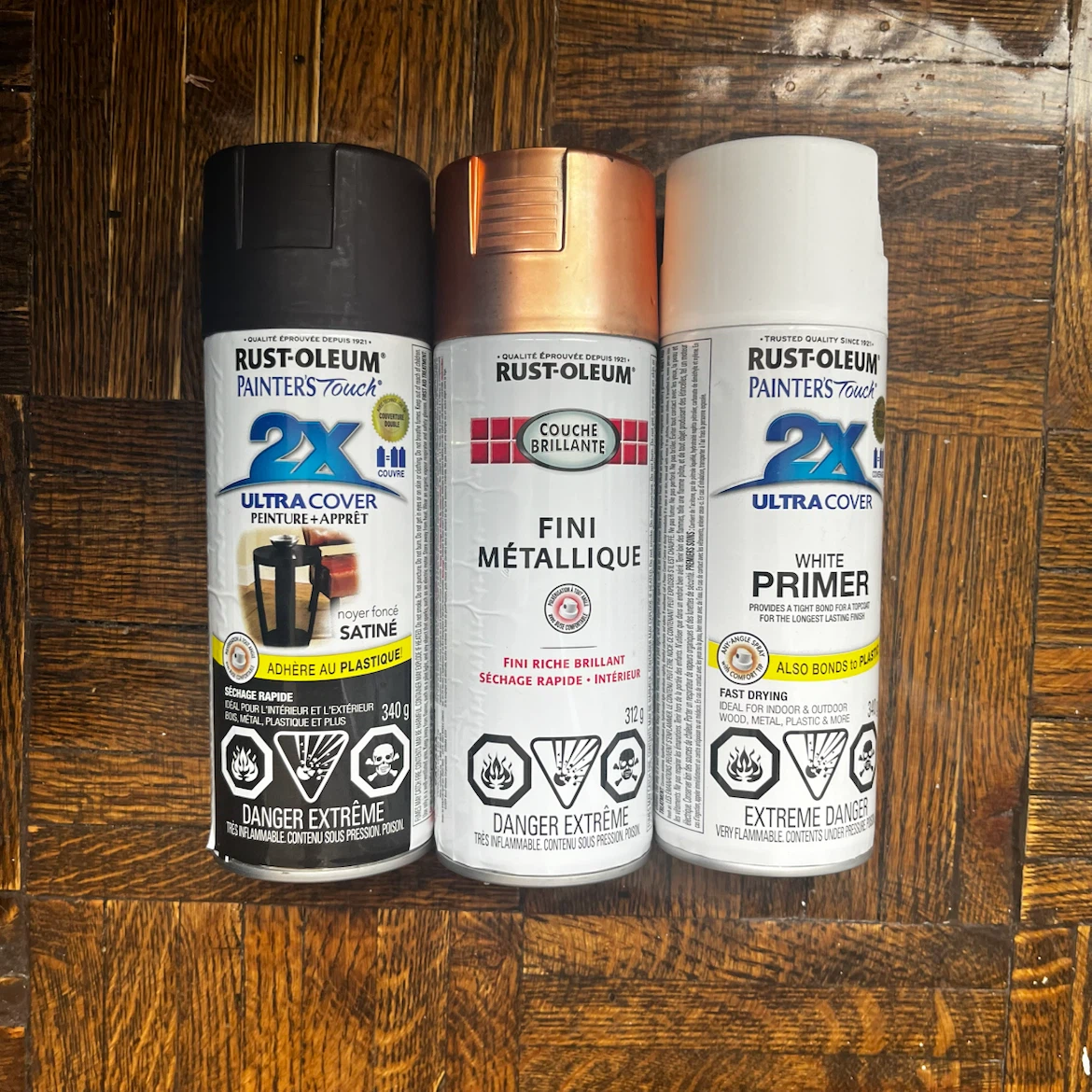 Spray paints and primer