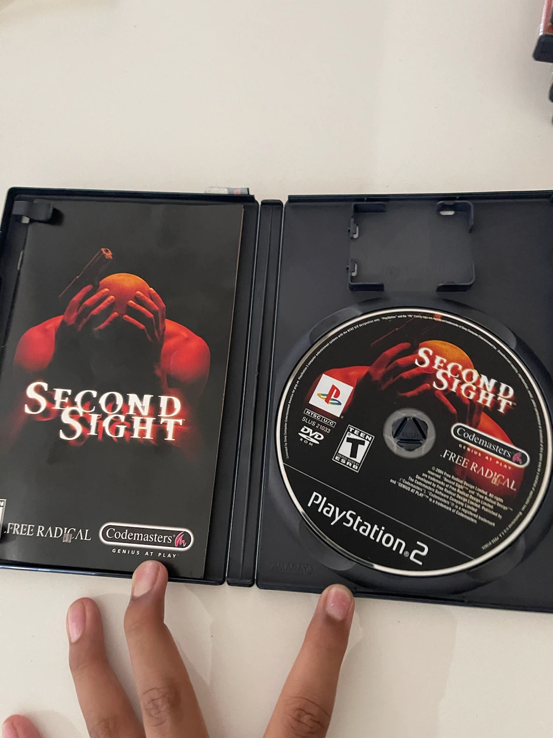 Second Sight PlayStation 2 Game