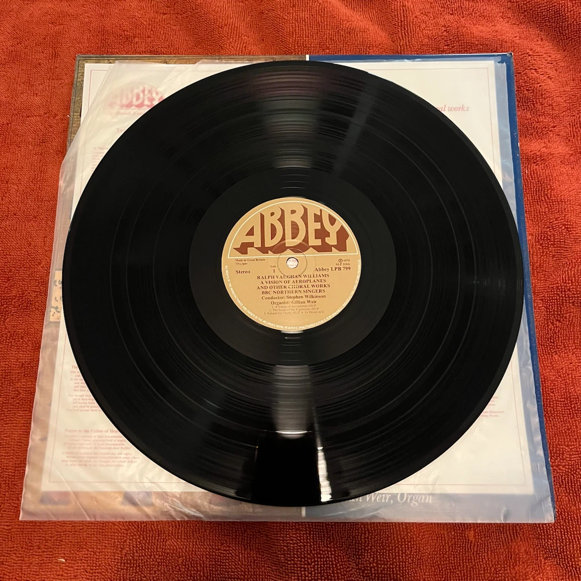 Abbey A Vision of Aeroplanes Vinyl Record - photo 2