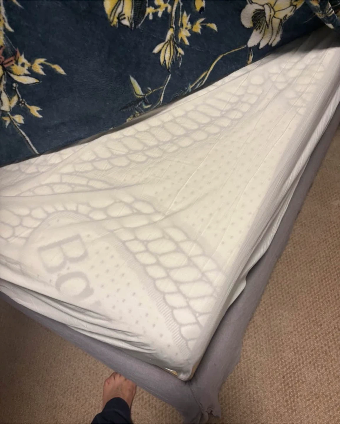 King Bed Frame with Mattress - photo 2