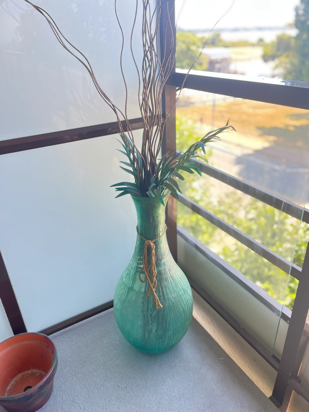Large glass Vase