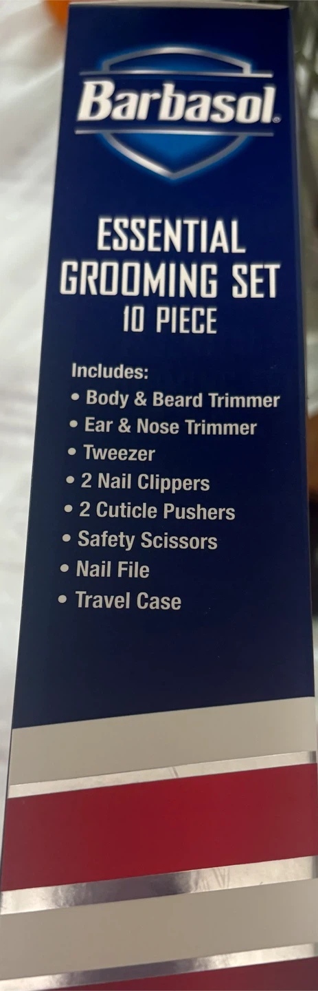 Brand new Barbasol Essential Grooming Set - 10 Piece - photo 3