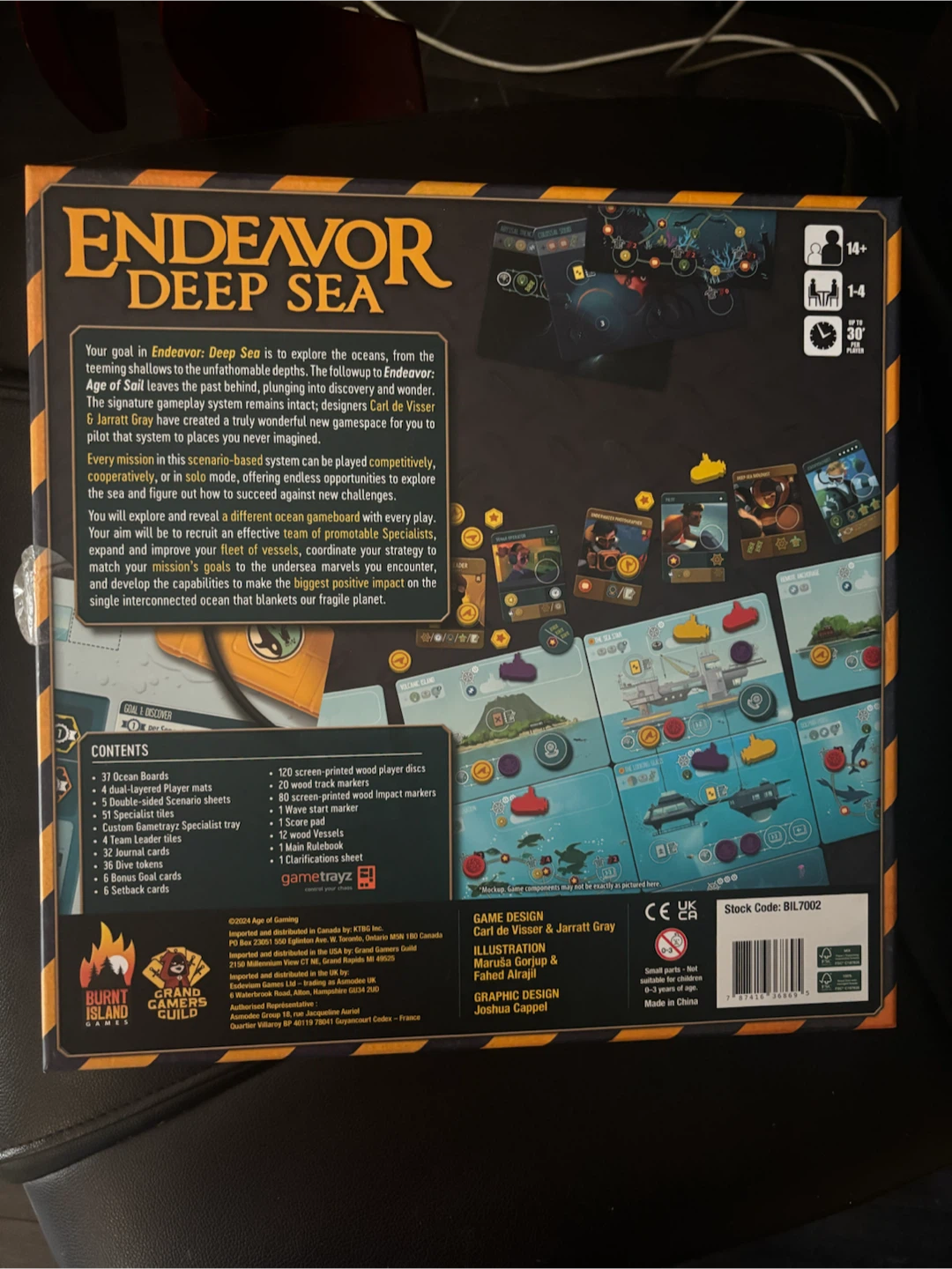 Endeavor Deep Sea Board Game - photo 2