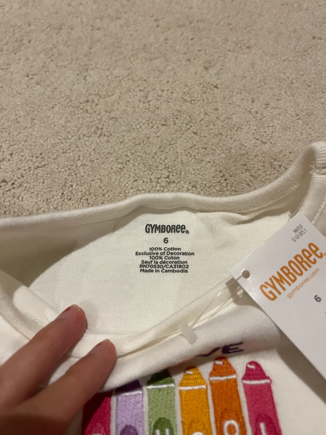 Gymboree Girls Long Sleeve Shirt - photo 3