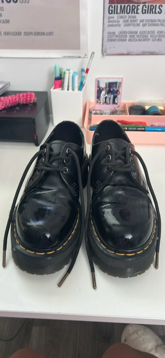 Dr. Martens 1461 Quad Black Shoes - photo 2