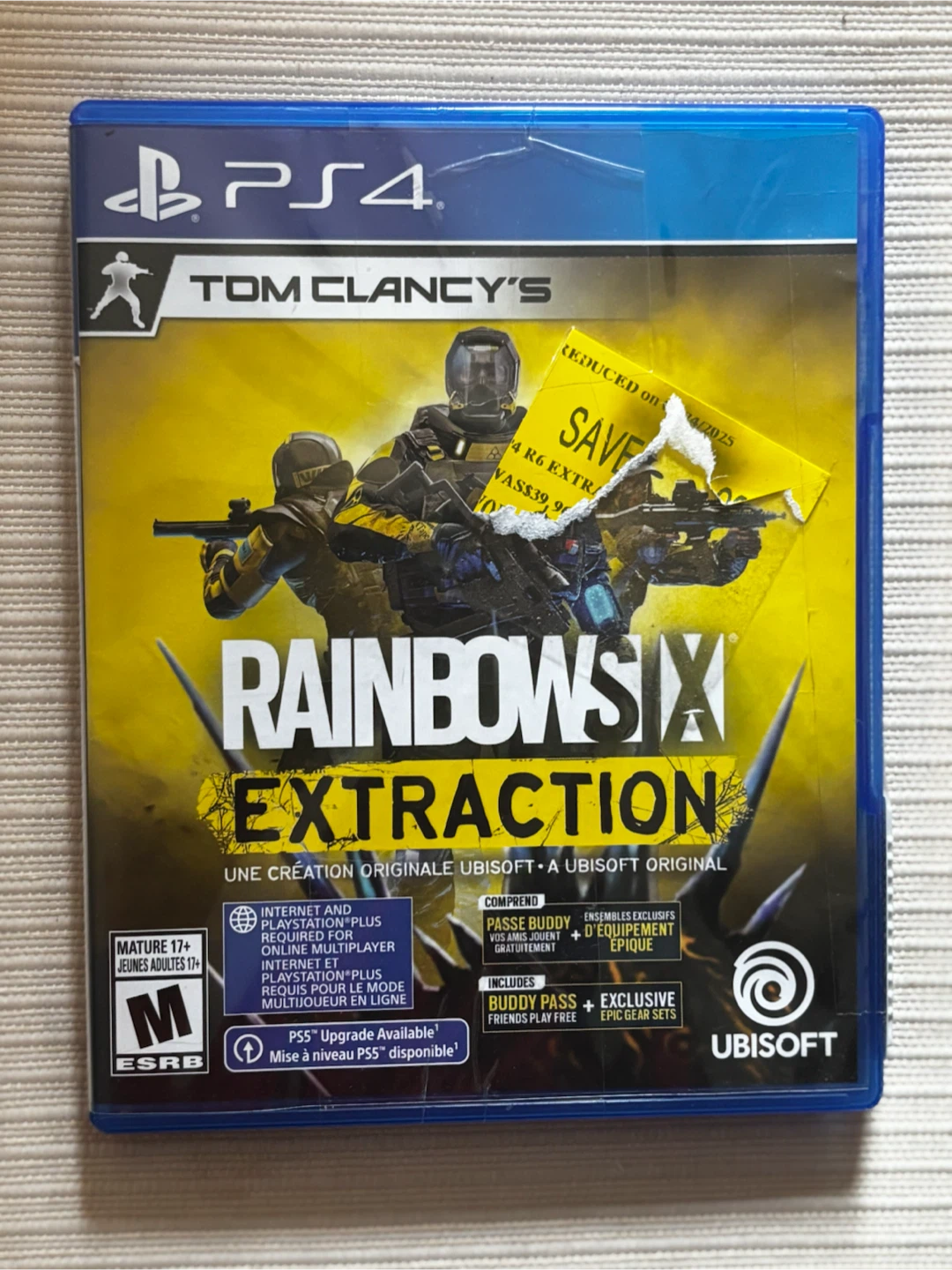 Tom Clancy's Rainbow Six Extraction PS4 Game
