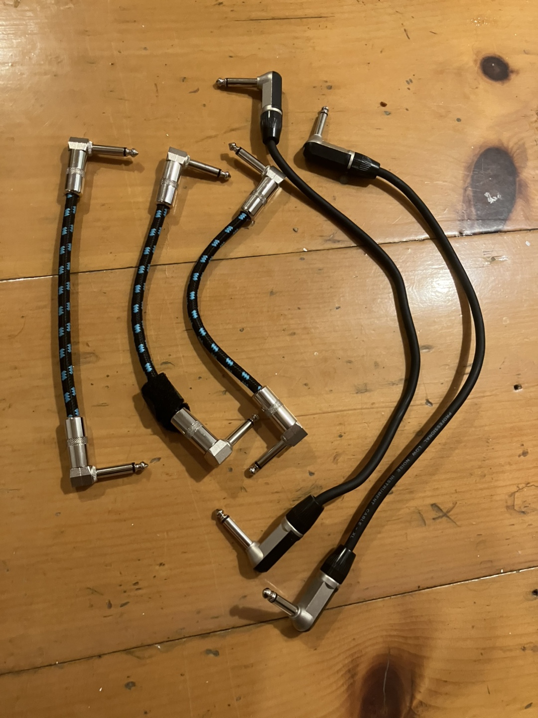5 Pedal Patch Cables