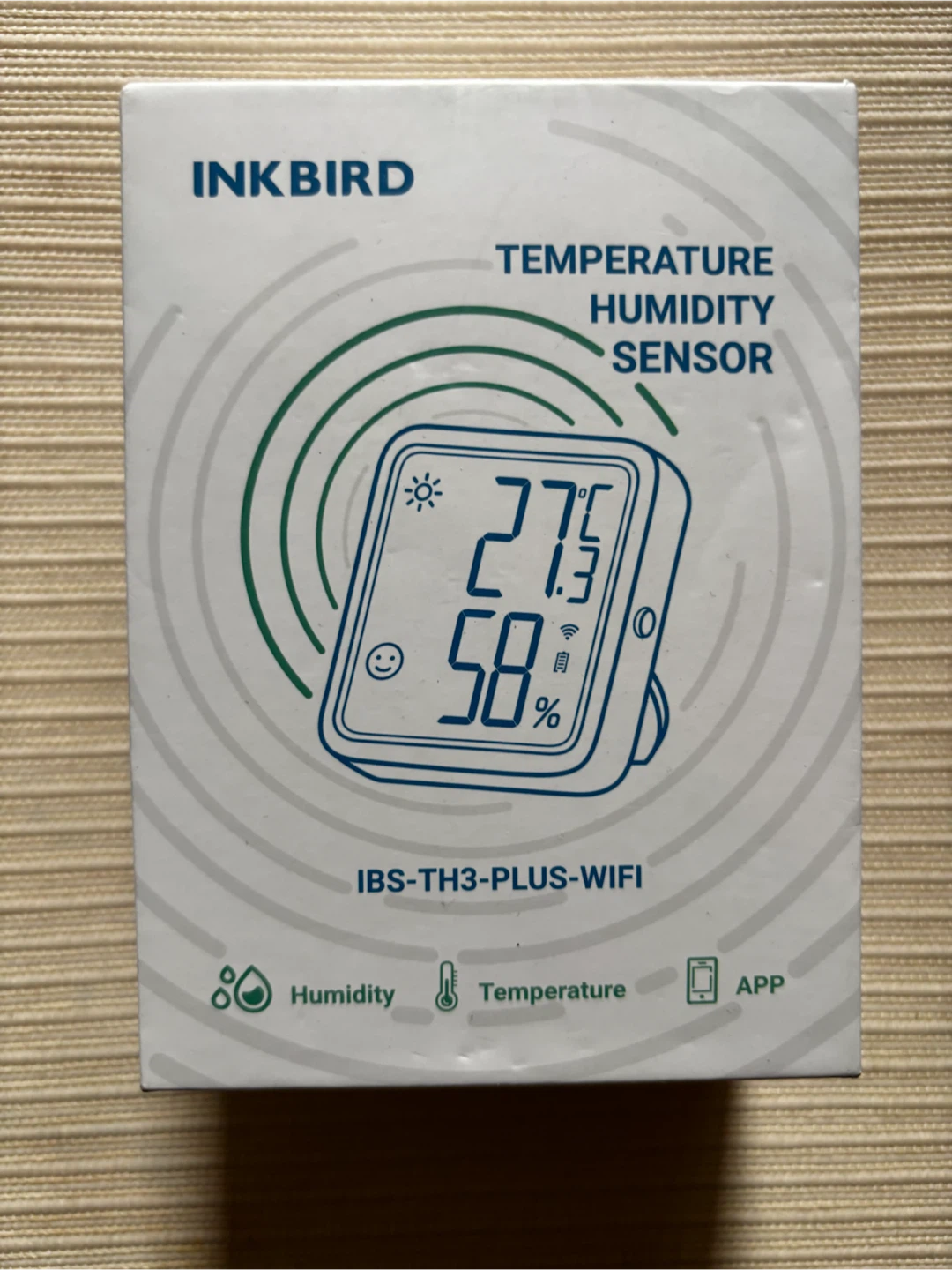 INKBIRD IBS-TH3-PLUS-WIFI Temperature Humidity Sensor