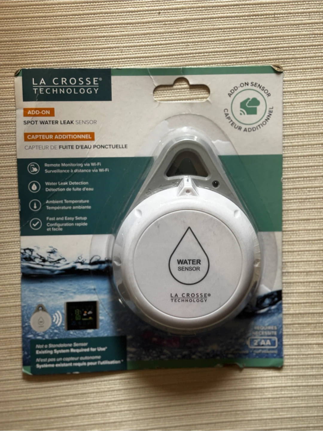 La Crosse Technology Spot Water Leak Sensor