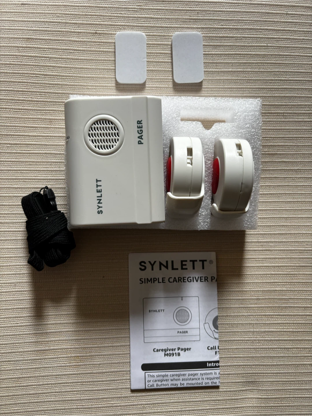 Synlett Simple Alert Call Button & Portable Pager System - photo 2