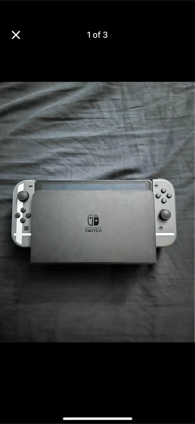 Nintendo Switch OLED Super Smash Bros. Ultimate Bundle