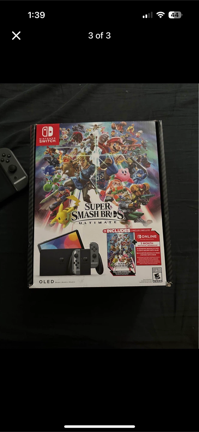 Nintendo Switch OLED Super Smash Bros. Ultimate Bundle - photo 2