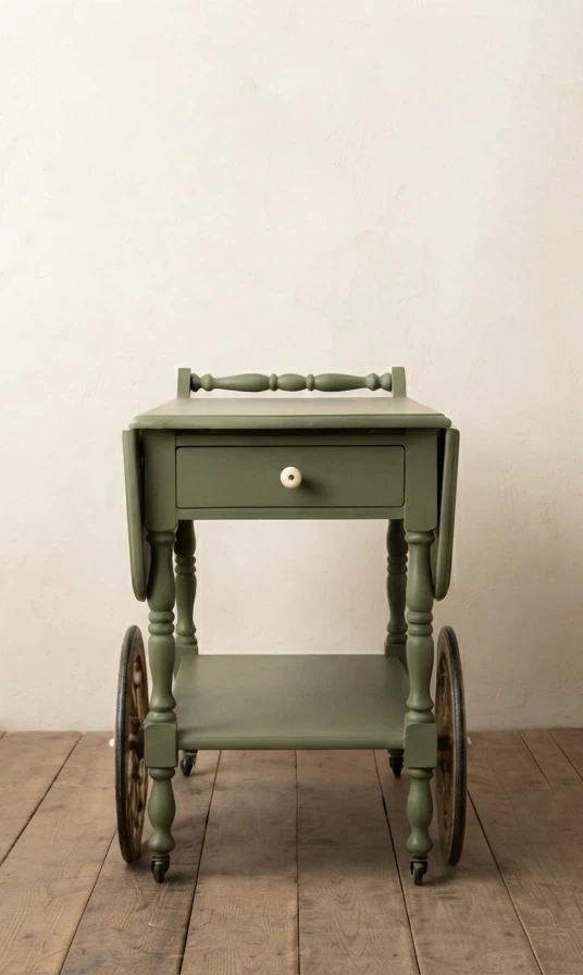 VINTAGE TEA/BAR CART - photo 2
