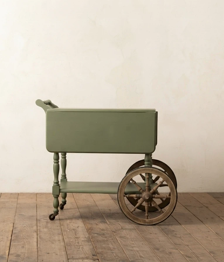VINTAGE TEA/BAR CART - photo 3