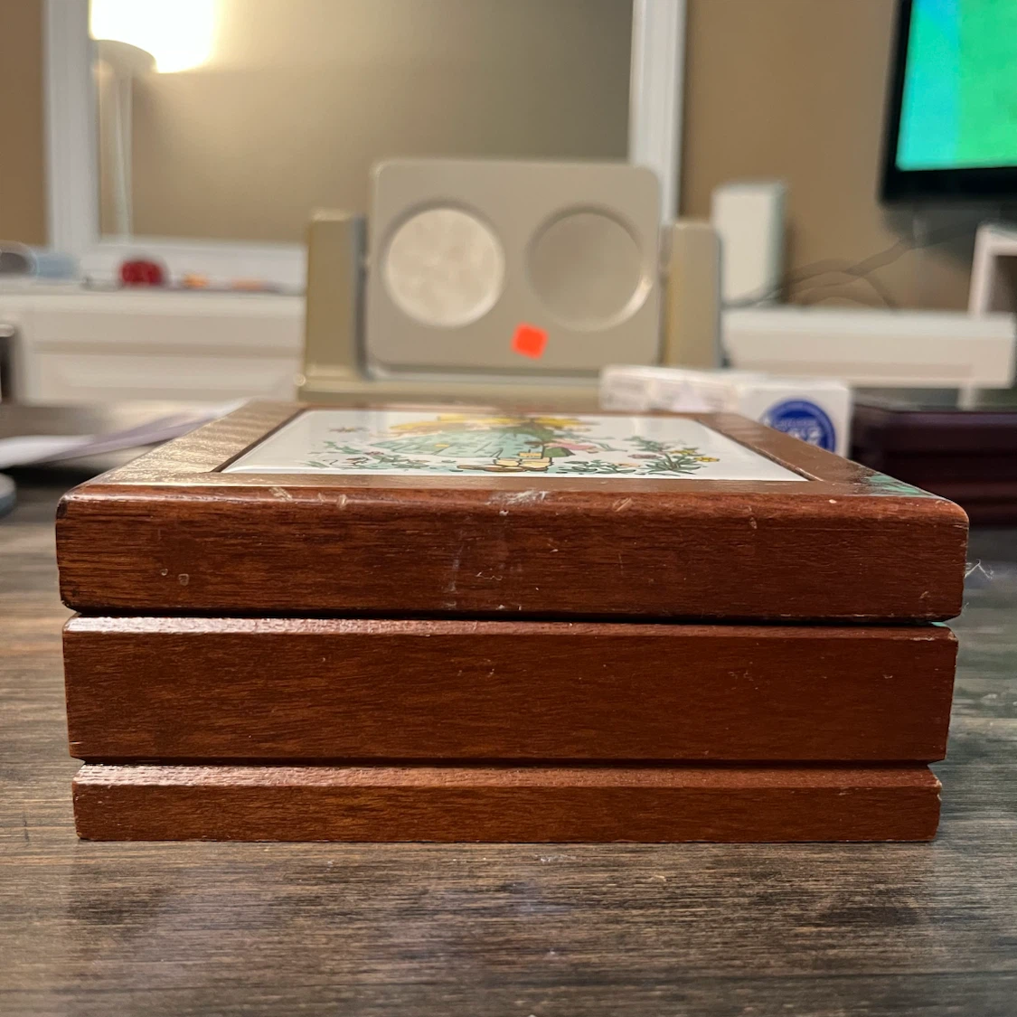 Wooden jewellery box - photo 3